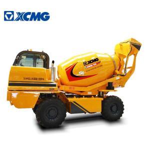 Wholesale concrete mixer vehicle: XCMG 4m3 Self-loading Mobile Concrete Mixer Truck SLM4 Automatic Concrete Mixer for Sale