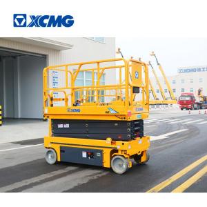 Wholesale elevator parts: China High Quality XCMG 12m Crawler Type Scissor Lift Manlift CFPT1012LD Mobile Tracked Boom Lift