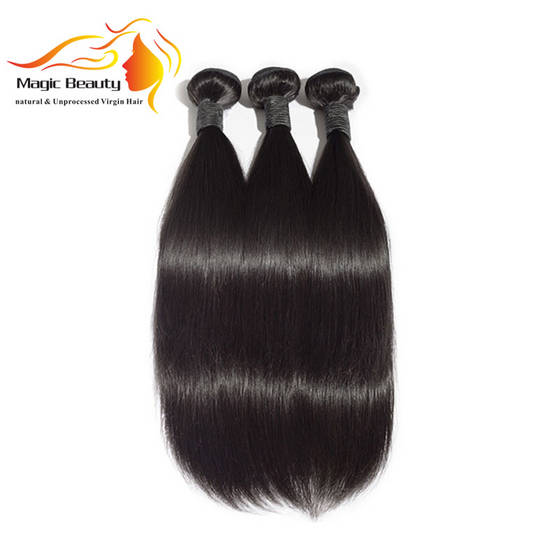 Sell Braizilian Virgin Human Hair Extensions Mink hair Weave Straight ...