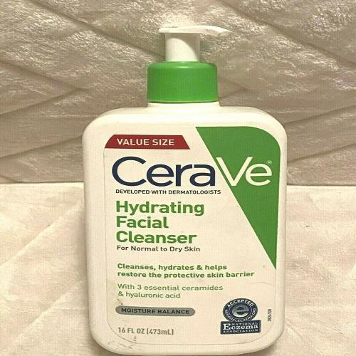 Cera-Ve Face Wash 16 Ounce Daily Facial Cleanser for Dry Skin(id ...