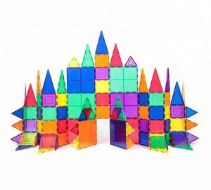 Wholesale car wrap: Magnet Building Tiles Clear Magnetic 3D Building Blocks Construction Toys
