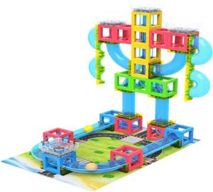 Wholesale 3d ball: 3D Magnetic Building Blocks Set with Runing Ball