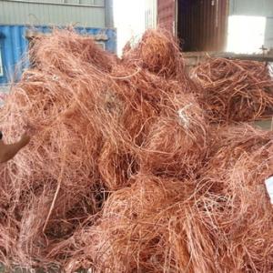 Wholesale Metal Scrap: Copper Wire Scrap for Sell 99%