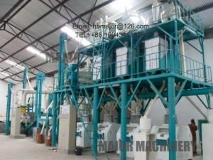 Wholesale silos: 120T 150T Maize Wheat Flour Mill Machine