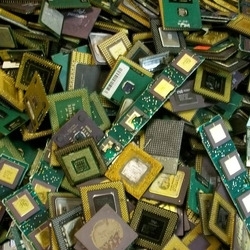 LOT 9 COLD VINTAGE CERAMIC CPU FOR GOLD SCRAP RECOVERY 
