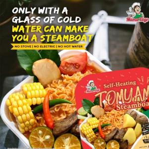 Wholesale vegetarian noodle: Self-Heating Tomyam Steamboat