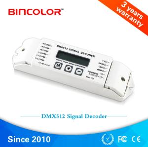 Wholesale led pixel light: BC-820 LED Screen DMX512 Decoder Pixel Light WS2801 Magic LED Strip DMX Controller TM1809