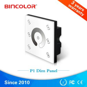 Wholesale wall mounted panel p: P1 Wall Mounted Single Color LED Touch Panel Dimmer