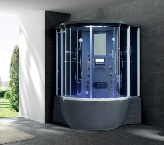 2016 Luxury Acrylic Steam Shower Room with Spa Bathtub Cabin ...