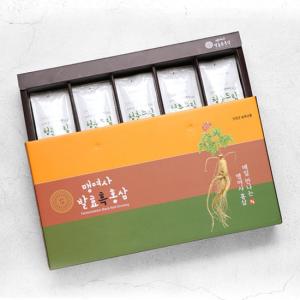 Wholesale dried red ginseng: Mrs.Maeng's Youthful Dream (Whole-Type Black Red Ginseng)-30ml Sticks