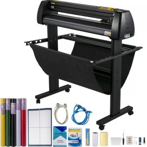 Wholesale screen machine: VEVOR 53 Vinyl Cutter Plotter Sign Cutting Machine Software 3 Blades LCD Screen