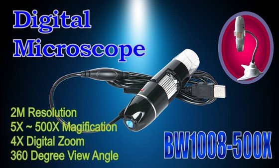 usb digital microscope 500x handheld