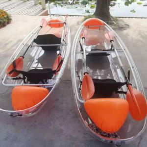 Wholesale transparent: HOT SELLING  Crystal Kayak Fishing Boat Transparent Canoe with Clear Bottom