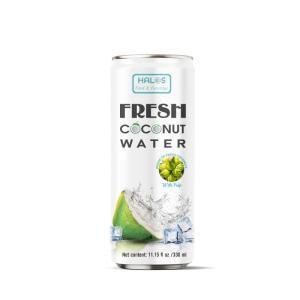 Wholesale coconut products: 100% Halos Coconut Water in Canned 330ml