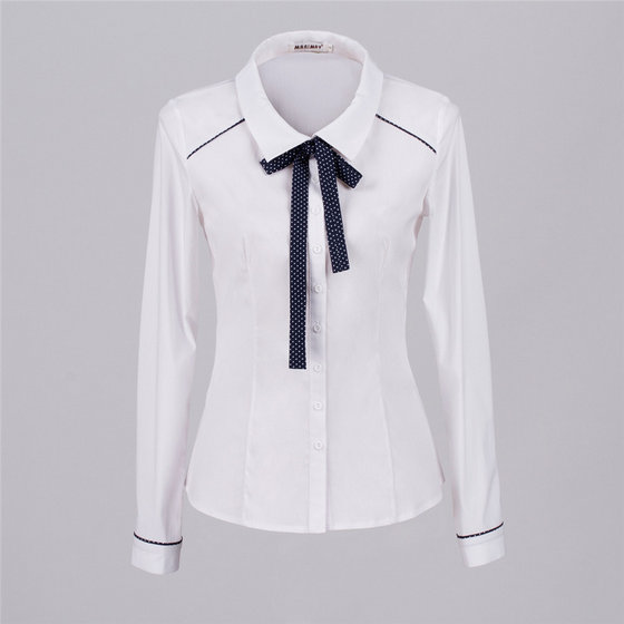 2015 Latest Style Wholesale Ladies Shirt|Office Uniform Cotton White Shirt  for Women Blouse with Rib(id:9791440). Buy China Ladies Shirt, Wholesale  Ladies Shirt, Office Uniform White Shirt - EC21