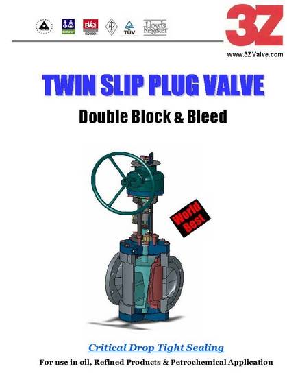 Double Block And Bleed System Plug Valve(id:3520956) Product Details ...