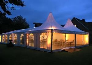 Wholesale Camping: Custom Permanent Party Marquee Tents White for Outdoor Events