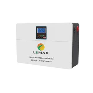 Wholesale battery pack: Intelligent BMS Equipped Power Storage Wall LIFEPO4 51.2V100Ah Lithium Battery for Solar Storage