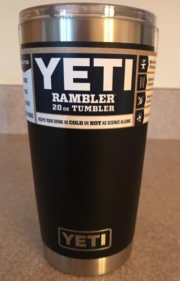 YETI-RAMBLER-20-oz-Stainless-Steel-Black-Vacuum-Insulated-Tumbler(id ...