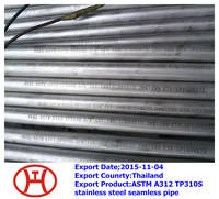 ASTM A312 TP310S Stainless Steel Seamless Pipe