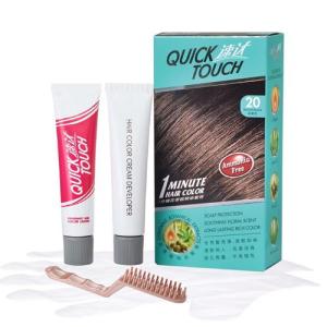 Wholesale touched: QUICK TOUCH  1 Minute Hair Color  20 Brown Black