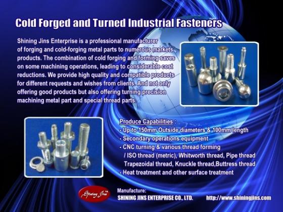 Sell Customized cold forged and turned...