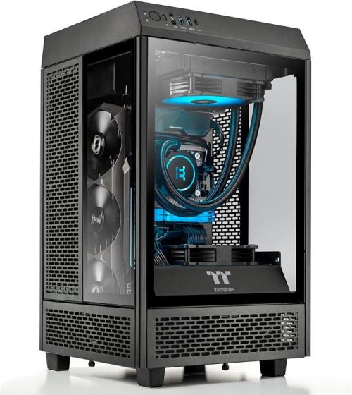 Thermaltake Reactor 380 Liquid-Cooled PC (AMD Ryzen 7 5800X, RTX 3080 ...