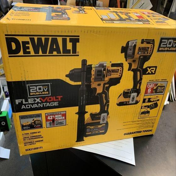 dewalt hammer drill impact driver combo kit