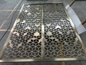 Wholesale partition: Stainless Steel Decorative Screen Panels Partition Screen Panel Metal Partition Wall for Living Room