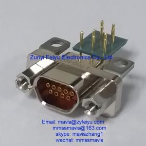 Mil-DTL-83513 Military Rectangular Connector 9 PIN Right Angle PCB ...