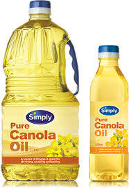 Wholesale canned foods: Canola Oil