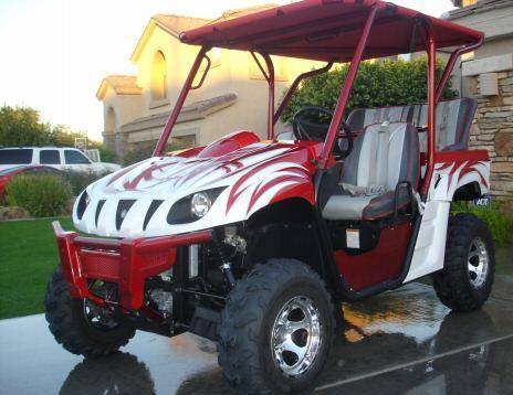 2006 2006 Yamaha Rhino 660, Custom Paint & Cage, Rear Bench(id:1742647