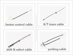 Wholesale parking heater parts: Cables (for automobile, heater control, parking cable)