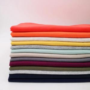 Wholesale 100% cotton: Organic Knitting Organic 100% Cotton Single Jersey Sleepwear Pajamas Knit Fabric