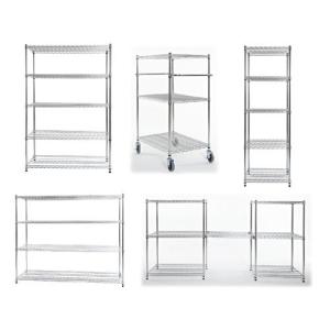 Wholesale Stacking Racks & Shelves: Wire Shelves & Utility Carts