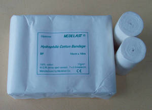 Wholesale absorbent bandage: white open woven bandage