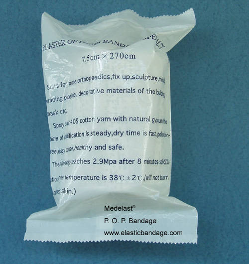 Medical Pop Bandage Plaster of Paris Bandage - China Pop Bandage, Pop  Plaster of Paris Medical Bandage