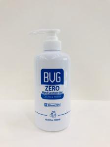 Wholesale bottle label: BVG Hand Sanitizer Gel (70% Ethanol) 500ml