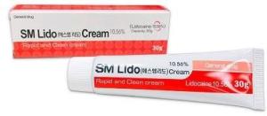 Wholesale used cloths: SM Lido Cream 9.6% 30G