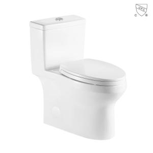 Wholesale siphonic: American Standard Bathroom Ceramic Fixture One-piece Skirted Elongated Toilet with Quick Release