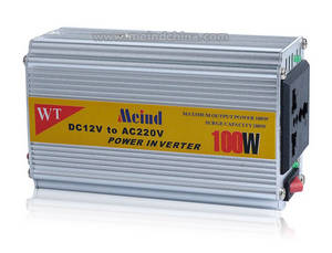 Wholesale Inverters & Converters: 100W Modified Sine Wave DC To AC Car Inverter with USB