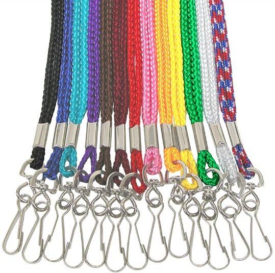 Sell Colored Round Lanyard with Swivel Hook(id:10332727) - EC21