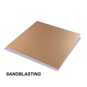 Wholesale color steel sheets: PVD Color Coating Bead Blasted Stainless Steel Plates Design Metal Sheets
