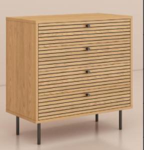 Wholesale chest: Line Chest of 4 Drawers