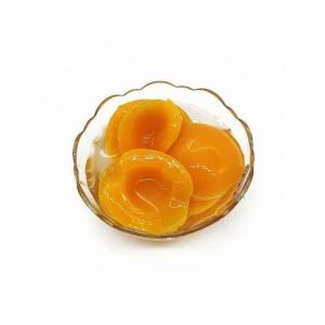 Wholesale fruit syrup: Canned Yellow Peach Halves