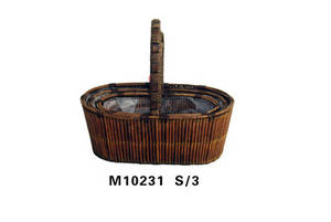 Wholesale bamboo basket: Shopping Baskets