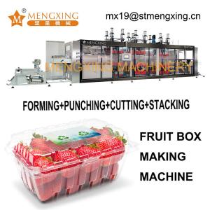 Wholesale Plastic Vacuum Forming Machinery: Automatic 4 Stations Thermoforming Machine