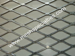 Wholesale expanded metal mesh: Flattened Expanded Metal Mesh
