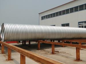 Wholesale q235 welded steel pipe: Corrugation 68mm X 13mm    Spiral Corrugated Pipe  Corrugated Pipe Culvert China Suppliers