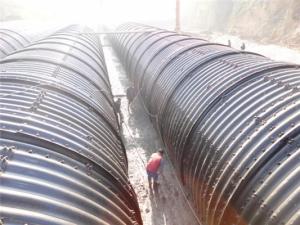 Wholesale yitong: Riveted Galvanized Corrugated Steel Pipe  Hot Sale Corrugated Steel Pipe